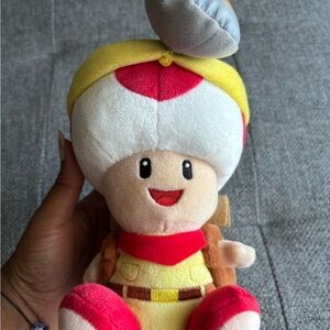 Little Buddy Super Mario Bros Captain Toad 7" Plush Doll